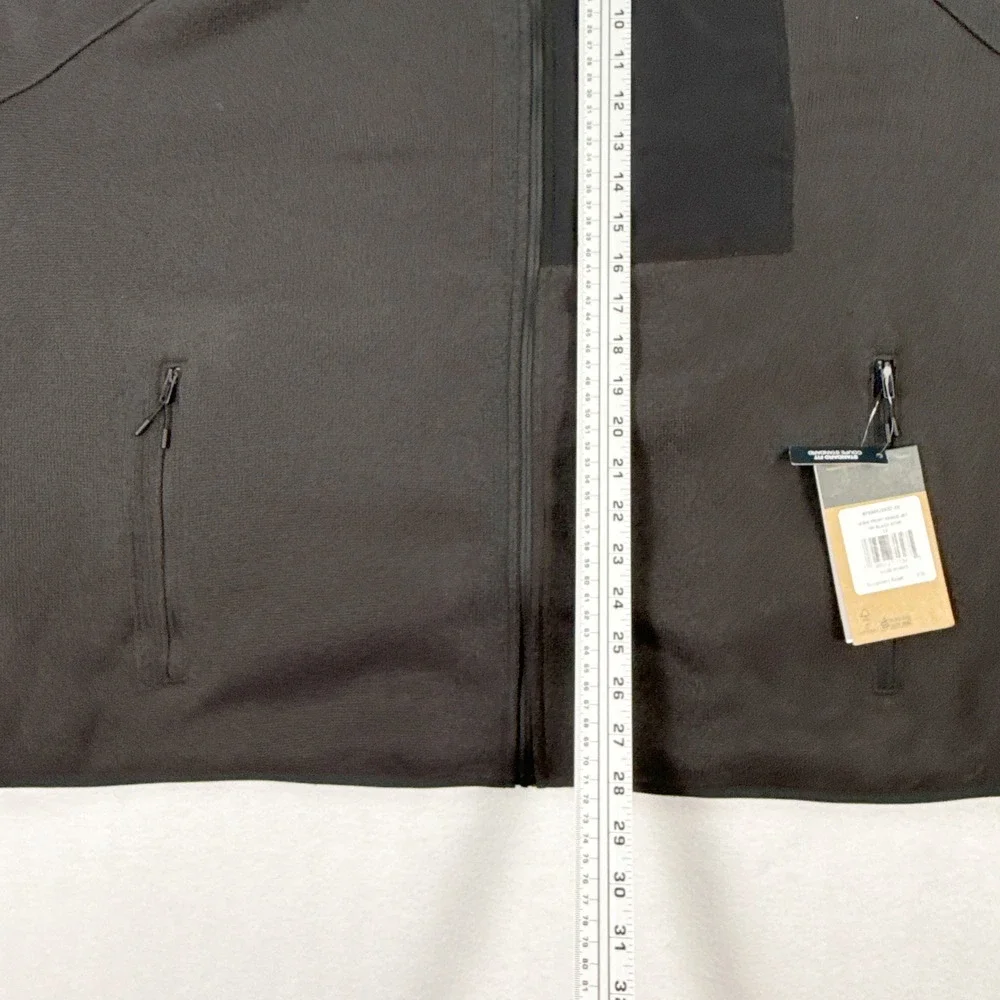 The North Face Front Range Fleece Jacket Size 3XL Men TNF Black Heather Full Zip